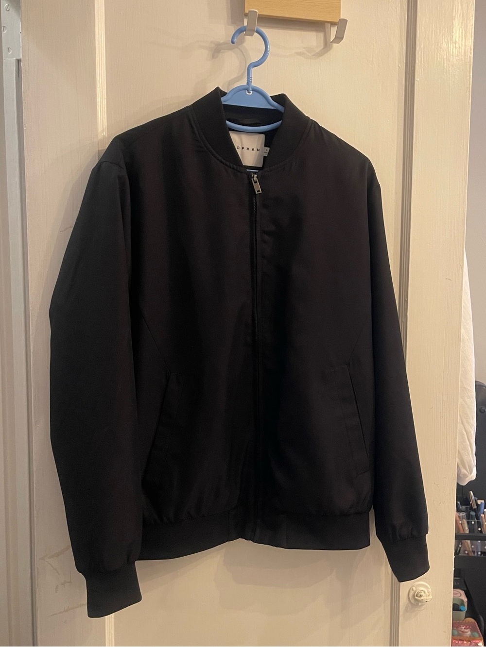 Topman | Bomber Jacket in Black